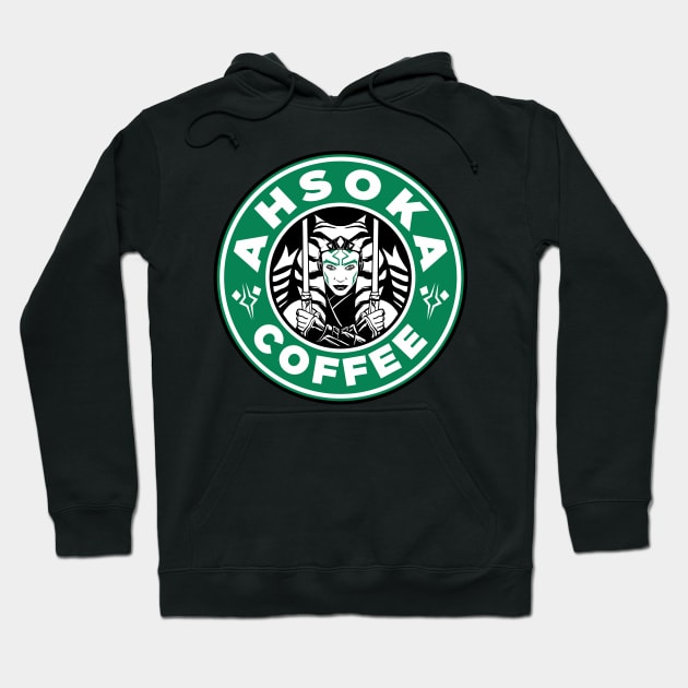 ahsoka coffee Hoodie by spoilerinc